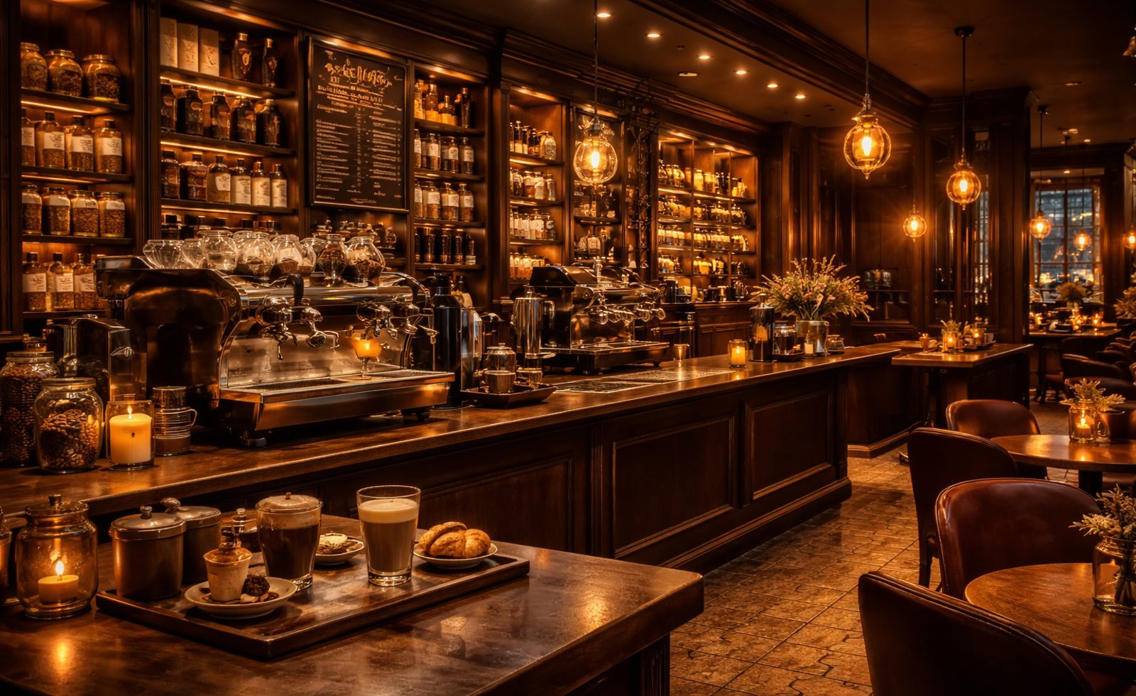 Espressobar in premium setting