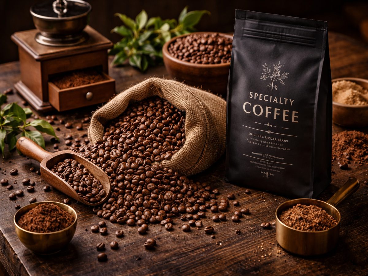 Specialty coffee beans
